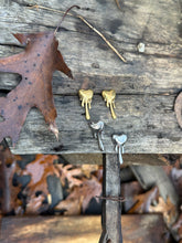 Load image into Gallery viewer, Bleeding Heart Earrings • Stainless Steel