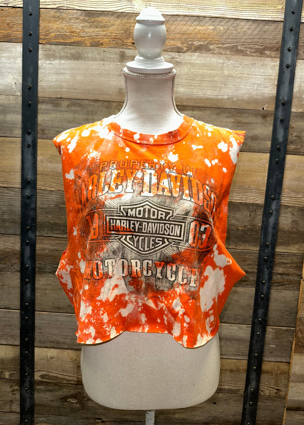Vintage Louisville Harley Crop