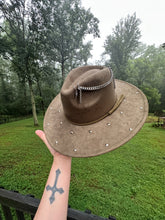 Load image into Gallery viewer, Custom Wide Brimmed Hat - Olive