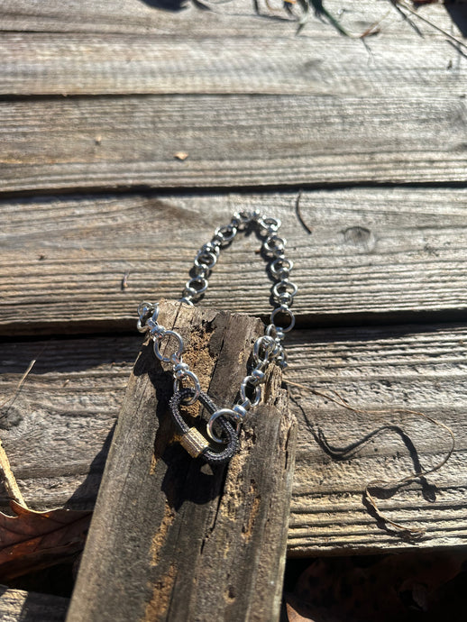 Locked N’ Loaded • Silver and Black