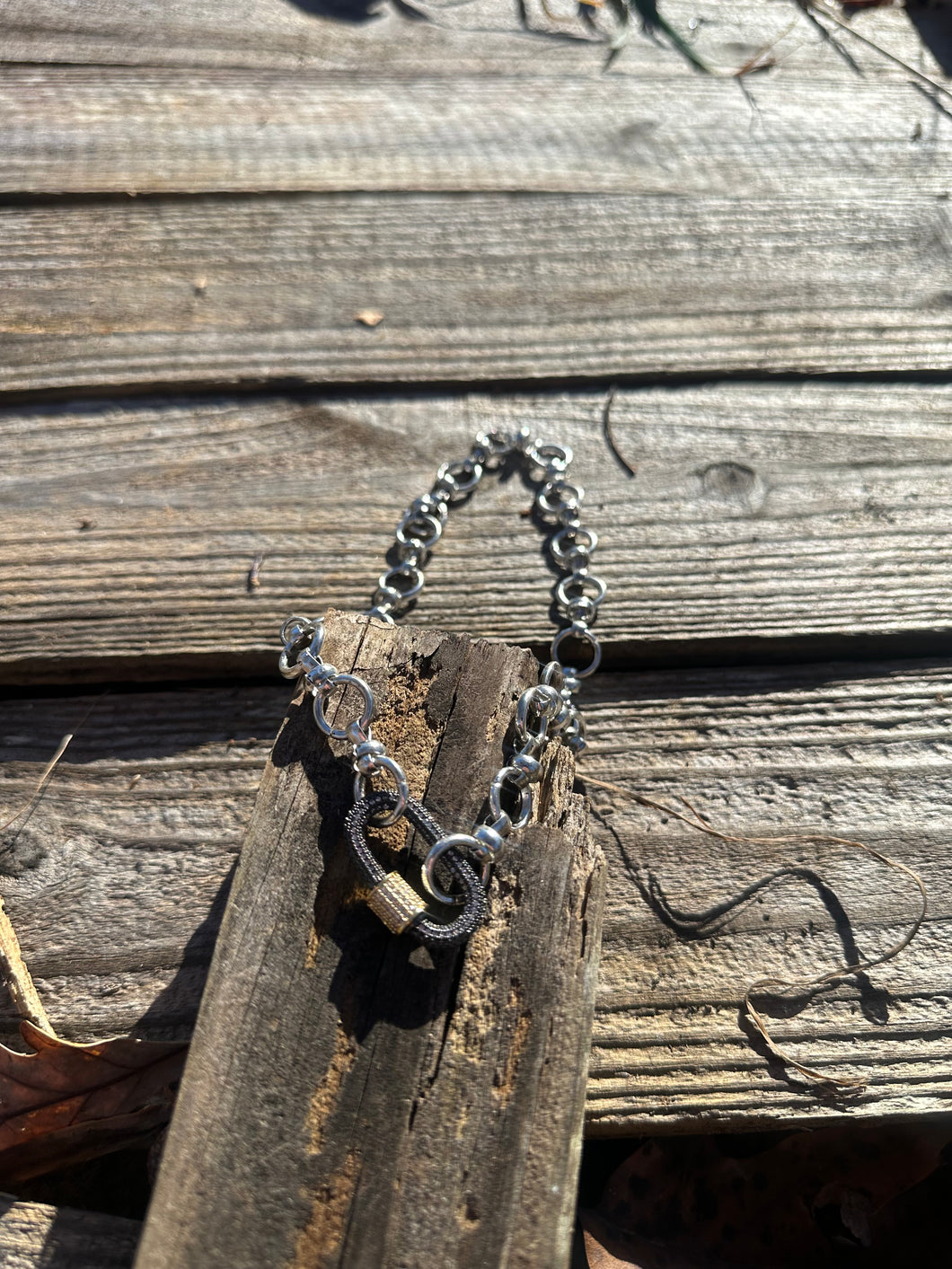 Locked N’ Loaded • Silver and Black