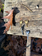 Load image into Gallery viewer, Bleeding Heart Earrings • Stainless Steel