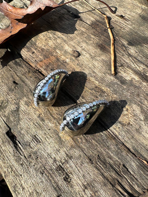 Bardot Drop Earrings • Stainless Steel