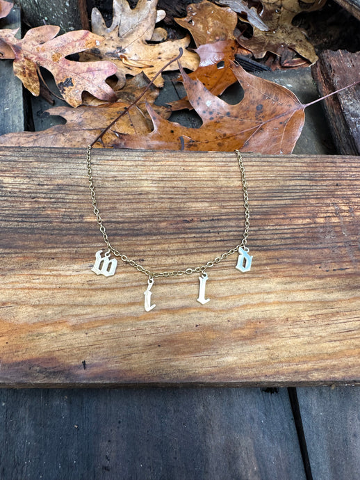 Wild Necklace • Stainless/Gold Plated