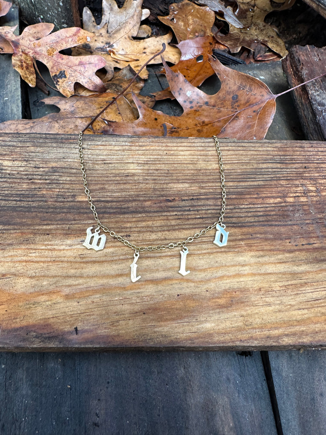 Wild Necklace • Stainless/Gold Plated