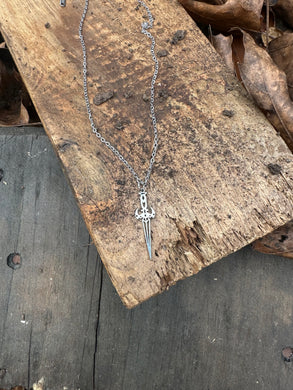 The Dagger Necklace • Stainless Steel