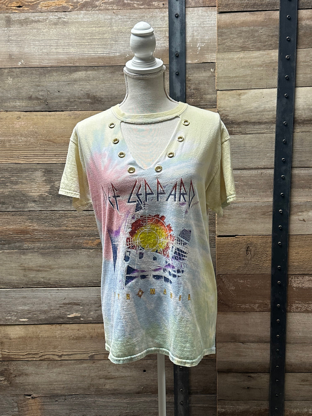 UpCycled Def Leppard Tee