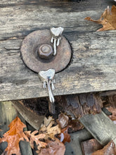 Load image into Gallery viewer, Bleeding Heart Earrings • Stainless Steel