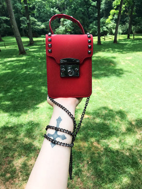 Slay Crossbody Clutch • Scarlet